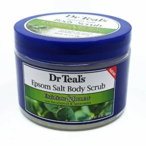 Dr Teal's Epsom Salt Body Scrub With Eucalyptus & Spearmint
