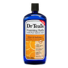 DR TEALS FOAMING BATH 1000ML (GLOW RADIANCE VITAMIN C)