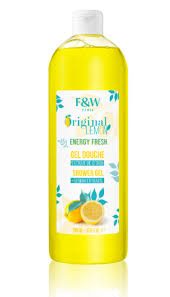 F & W ORIGINAL LEMON ENERGY FRESH SHOWER GEL