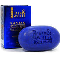 FAIR AND WHITE SAVON EXFOLIATING BAR SOAP