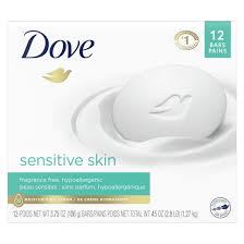 DOVE BAR SOAP (SENSITIVE SKIN )