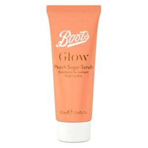 BOOTS GLOW PEACH SUGAR SCRUB