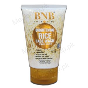 BNB BRIGHTENING RICE FACE WASH